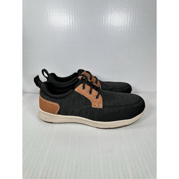 Size 8.5 Florsheim Work Composite Toe Casual Conway Black & Brown Men's - Picture 1 of 8